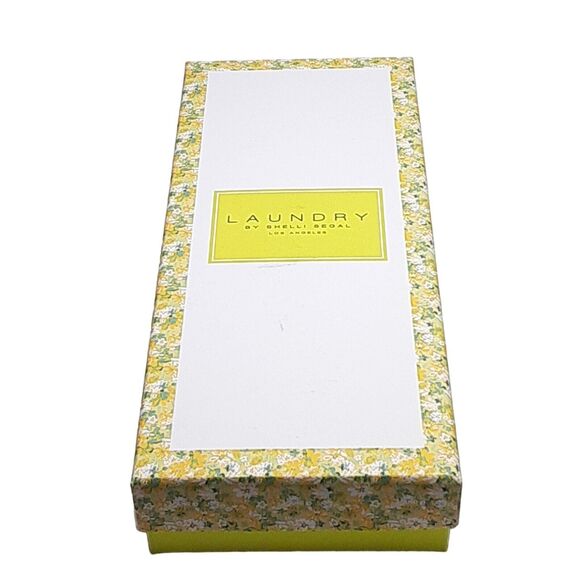 NEW Laundry by Shelli Segal Crystal Earrings & 18" + 3" Ext Necklace Boxed Set - Picture 5 of 7